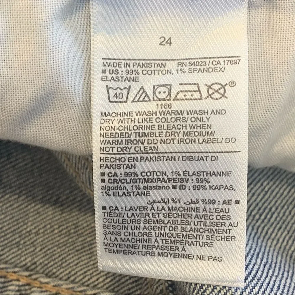 Old Navy OG Straight Hi-Rise Jean Shorts Size 24